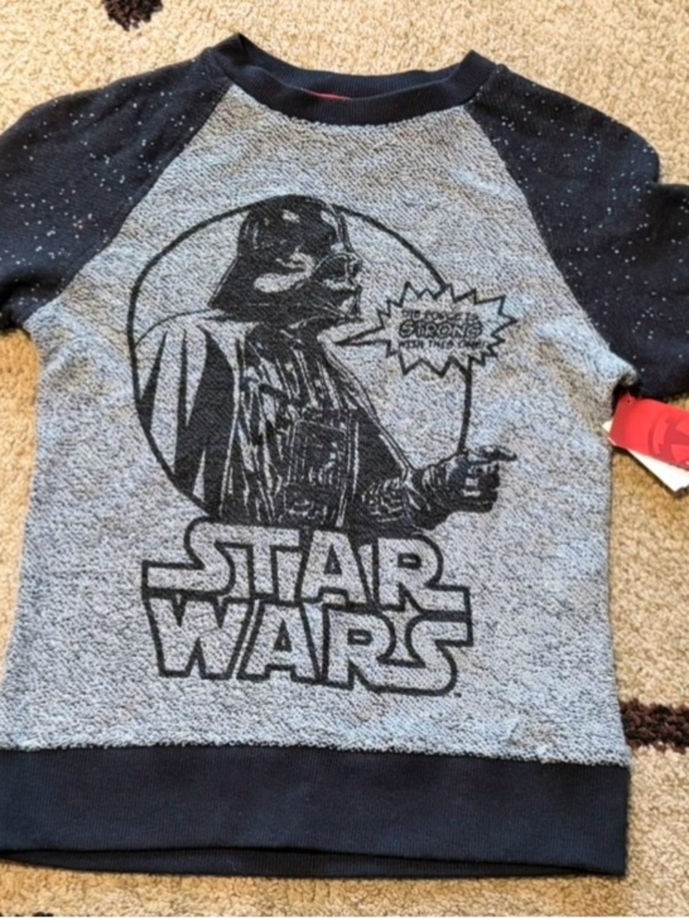 Star Wars Kids' Gray & Black Darth Vader Sweatshirt